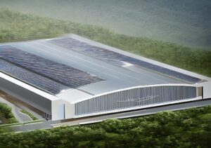AI Generated West Virginia Battery Factory Concept Art